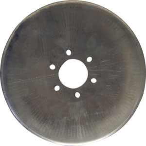 DISC LINER 10" POT HAULER GALVANIZED STEEL PAIR