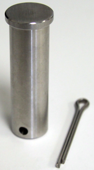 MARINE HYDRAULICS QUADRANT GUIDE PIN SS 2-1/8" X 5/8" USABLE 1-3/4"