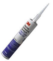 3M CAULKING 4000 UV CARTRIDGE FAST CURE FLEX WHITE (EACH)