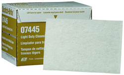 3M SCOTCH-BRITE 7440 TAN HAND PAD HEAVY DUTY 6" X 9"  SOLD BY EACH
