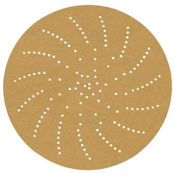 3M XTRACT SANDING DISC 5" P120C GRIT SOLD BY BOX 50