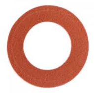 3M INHALATION PORT RESPIRATOR GASKET ORANGE FOR 6000 SERIES