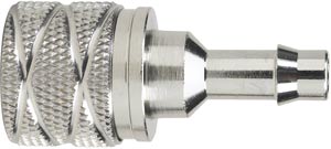 MOELLER FUEL CONNECTOR CHROME PLATED BRASS 5/16" BARB FITS SUZUKI