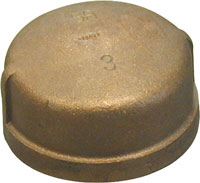 MIDLAND CAP BRONZE 3/8" FPT