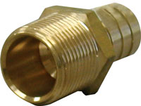 MIDLAND ADAPTER BRASS HOSE TO PIPE MALE 3/4"H TO 3/4"P