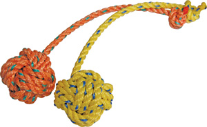 DOG TOY FLOATING ROPE FETCH TOY ASSORTED COLORS