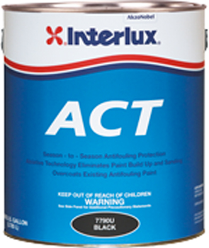 INTERLUX ACT ABLATIVE ANTIFOULING PAINT RED (GALLON)