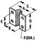 TELEFLEX CONTROL CABLE CLAMP SERIES 30L