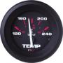 TELEFLEX WATER TEMP GAUGE AMEGA SERIES STERN DRIVE 120-240 DEGREES