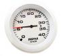 TELEFLEX TACHOMETER GAUGE ELECTRIC ARCTIC SERIES DIESEL 4,000 RPM