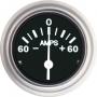 TELEFLEX AMMETER GAUGE HEAVY DUTY 60A-0-60A