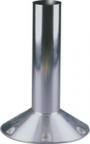 TODD PEDESTAL BRUSHED ALUMINUM 15" X 2-7/8" OD