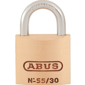 PADLOCK MARINE BRASS 1.25 CHR SHACKLE CARDED 1 PKG