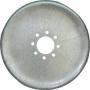 DISC LINER 17" POT HAULER GALVANIZED STEEL PAIR, FOR 1/2" MOUNTING BOLTS