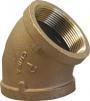 ELBOW 45 DEGREE 3/8" BRONZE