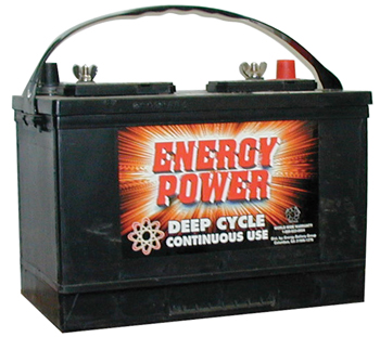EXIDE ENERGY POWER BATTERY GROUP 24 DEEP CYCLE  400 CCA 500 MCA 140 MIN RES