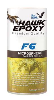 SEA HAWK "HAWK EPOXY" MICROSPHERE FAIRING FILLER 5.2 OZ
