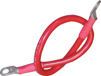 ANCOR 189135 BATTERY CABLE ASSEMBLY 4GA 3/8" X 32" RED