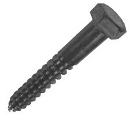 LAG SCREW GALV .25X5.50 "SQUARE HEAD" 100 BOX (100/BOX)