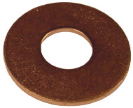 FLAT WASHER BRONZE #8  (100/BOX)