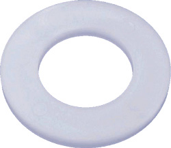 FLAT WASHER NYLON 5/16  (100/BOX)