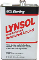 LYNSOL DENATURED ALCOHOL AND SOLVENT  GALLON (4/CASE)
