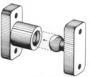 STANDOFF BALL & SOCKET 1/2" BLACK NYLON (5/PACKAGE)
