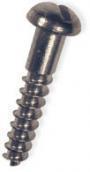 WOOD SCREW S/S RH 10X1.25 SLOT (100/BOX)