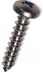 TAPPING SCREW STAINLESS STEEL PAN HEAD PHILLIPS # 6 X 3/8" (BOX 100)