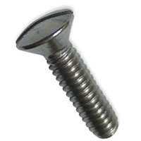 MACHINE SCREW S/S OVAL HEAD SLOTTED