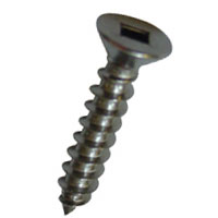 TAPPING SCREW S/S FLAT HEAD SQUARE DRIVE