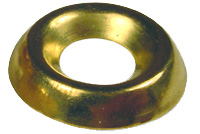 FINISH WASHER BRASS (EACH OR BX)