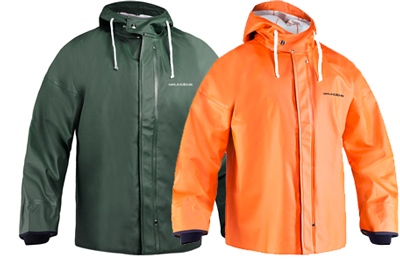  Grundens Brigg 44 Parka - Orange - Small : Clothing