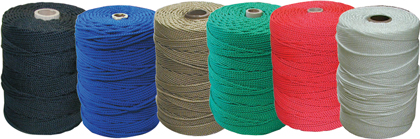 HEADING TWINE BRAIDED 2 POUND BALLS ONLY (VARIOUS COLORS)