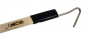 GAFF WITH WOODEN HANDLE STAINLESS STEEL V-SHAPED HOOK