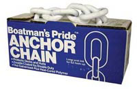 CHAIN ANCHOR LEAD WHITE POLYMER COATED