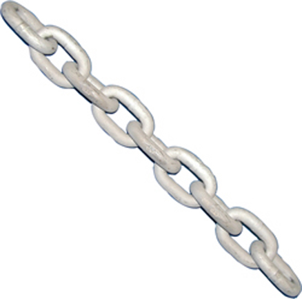 CHAIN GRADE 43 ISO HOT GALVANIZED (FOOT OR DRUM)