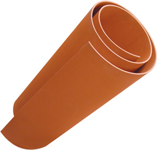 RUBBER GASKET RED 1/8" THICK X 36+" (SQ FT or 90'ROLL)