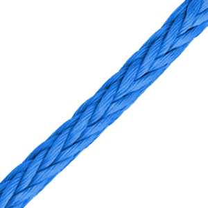 YALE ROPE VECTRUS MAXI-JACKET BLUE COATED 5/16" (BY FOOT)