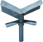 BOAT STAND TOP ONLY VEE WITH WING NUT