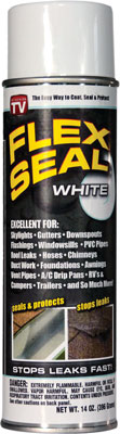 FLEX SEAL WHITE LIQUID RUBBER AEROSOL CAN 14 OUNCE