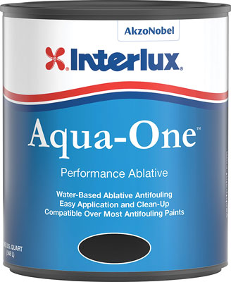 INTERLUX AQUA-ONE ABLATIVE ANTIFOULING PAINT BLUE (GALLON)