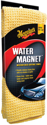 MEGUIAR'S&REG; WATER MAGNET&REG; MICROFIBER DRYING TOWEL 22"X30"