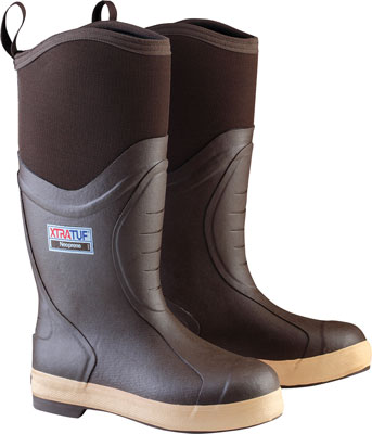 XTRATUF BOOT KNEE 15" BROWN ELITE INSULATED SIZE 12