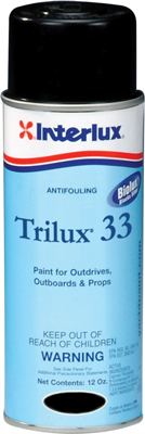 TRILUX 33 ALUMINUM ANTIFOULING AEROSOL PAINT