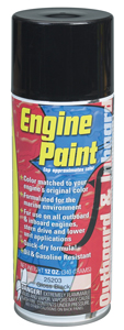 Moeller - OMC Charcoal Metallic Marine Engine Paint