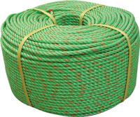 MANLINE POT WARP FLOATING POLY 3/8" GREEN (FULL COIL ONLY)