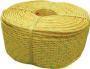 MANLINE POT WARP FLOATING POLY 3/8" YELLOW/GREEN TRACER (FULL COIL ONLY)