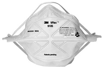 DUST MASK PARTICULATE 50 PER BOX N95 (BY/BOX)