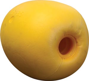 NET TOGGLE EVA BUOY FLOAT .75 HOLE 3.75" X  5.83"  (CASE OF 120)